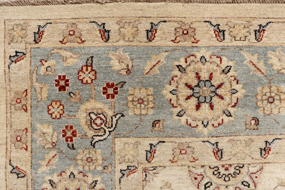 Blanched Almond Ziegler 8' 10 x 11' 9 - No. 64896 - ALRUG Rug Store