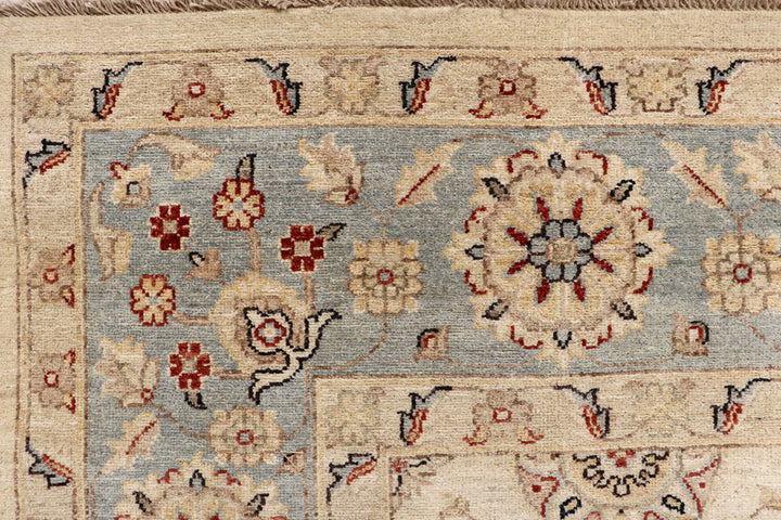 Blanched Almond Ziegler 8' 10 x 11' 9 - No. 64896 - ALRUG Rug Store