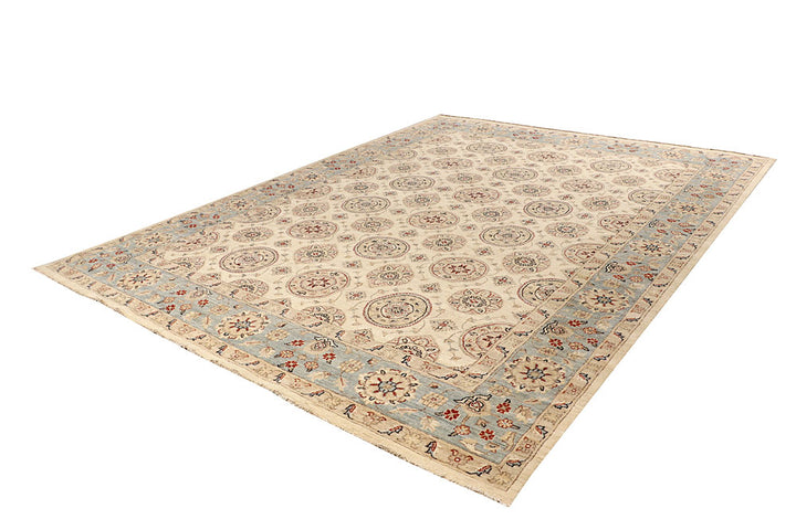 Blanched Almond Ziegler 8' 10 x 11' 9 - No. 64896 - ALRUG Rug Store