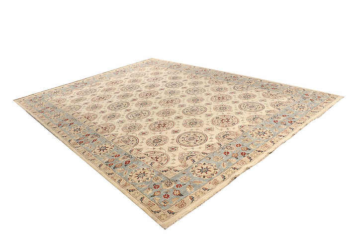 Blanched Almond Ziegler 8' 10 x 11' 9 - No. 64896 - ALRUG Rug Store