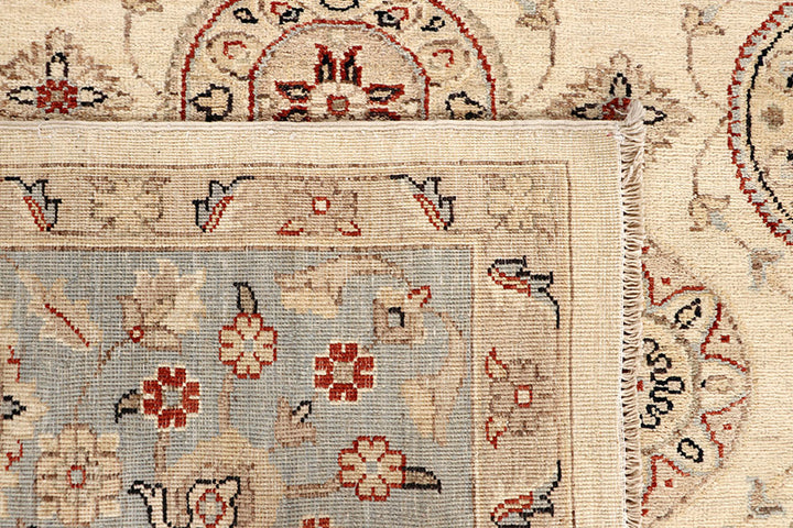 Blanched Almond Ziegler 8' 10 x 11' 9 - No. 64896 - ALRUG Rug Store