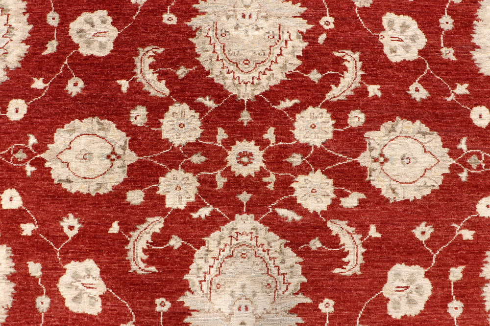 Dark Red Ziegler 9' 1 x 11' 9 - No. 64897 - ALRUG Rug Store