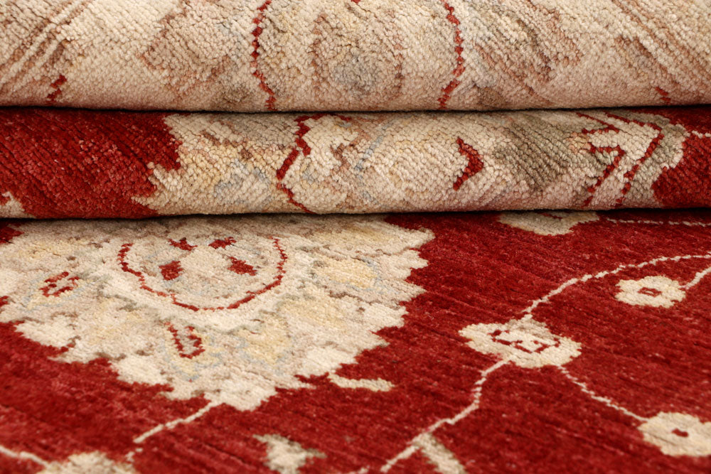 Dark Red Ziegler 9' 1 x 11' 9 - No. 64897 - ALRUG Rug Store