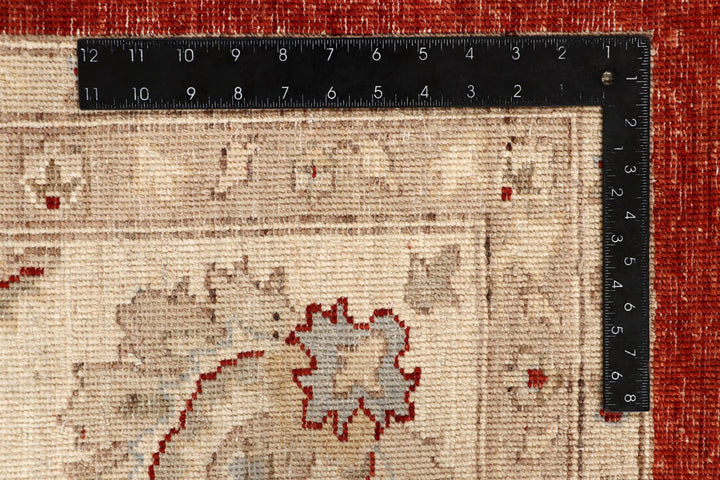 Dark Red Ziegler 9' 1 x 11' 9 - No. 64897 - ALRUG Rug Store