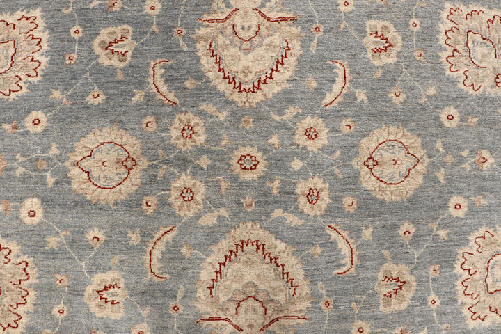 Light Slate Grey Ziegler 8' 9 x 11' 11 - No. 64898 - ALRUG Rug Store