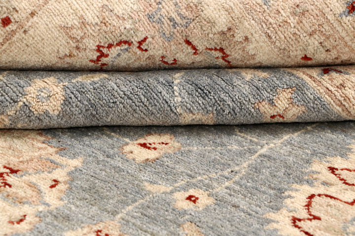 Light Slate Grey Ziegler 8' 9 x 11' 11 - No. 64898 - ALRUG Rug Store