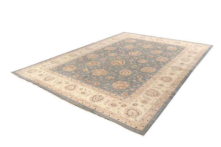 Light Slate Grey Ziegler 8' 9 x 11' 11 - No. 64898 - ALRUG Rug Store