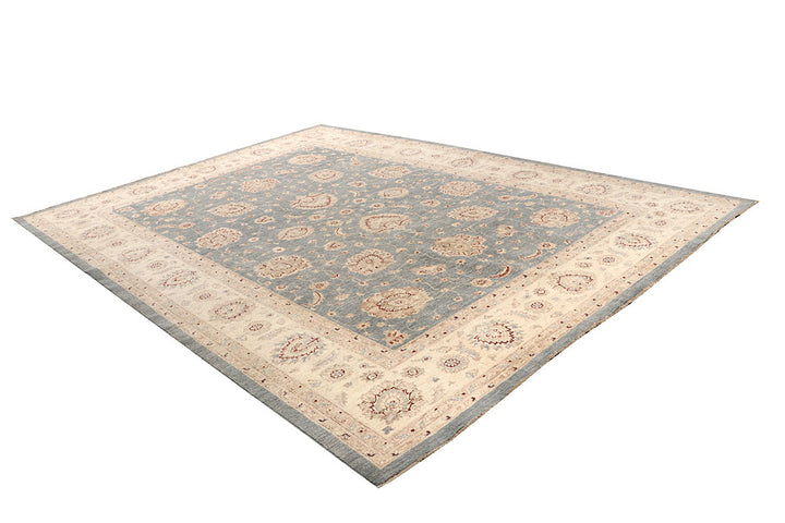 Light Slate Grey Ziegler 8' 9 x 11' 11 - No. 64898 - ALRUG Rug Store