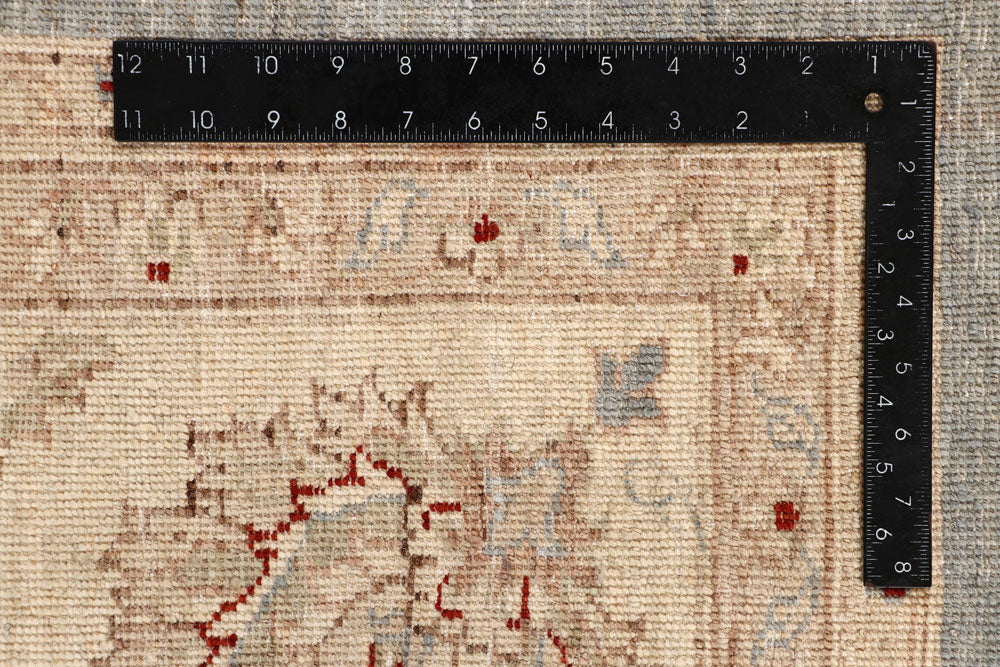Light Slate Grey Ziegler 8' 9 x 11' 11 - No. 64898 - ALRUG Rug Store