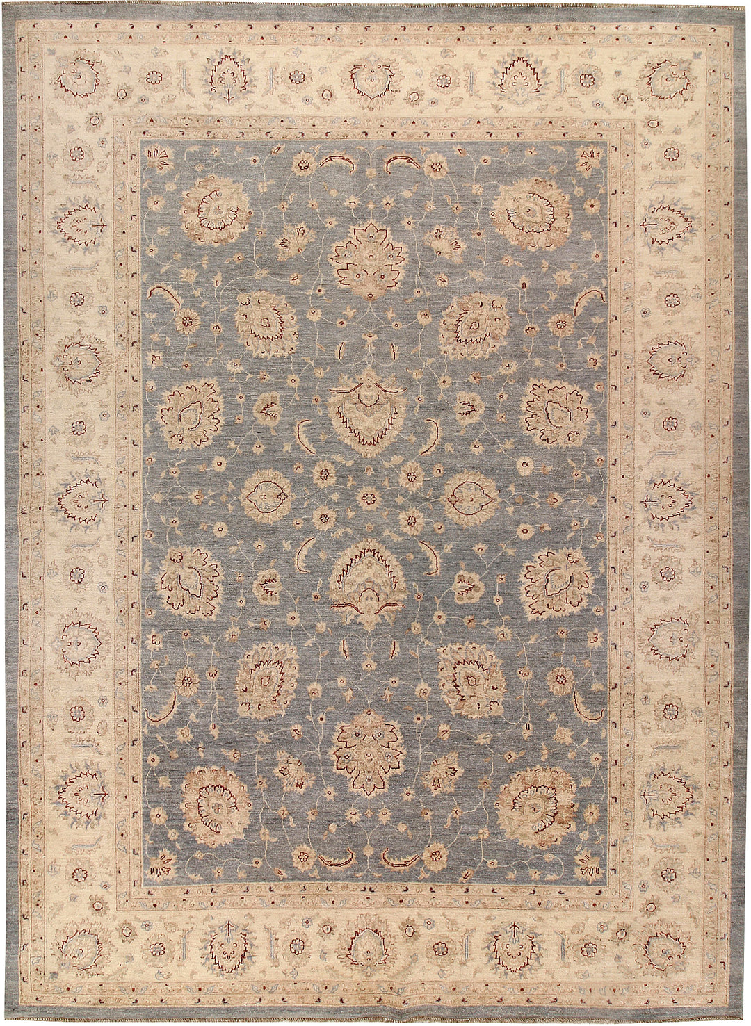 Light Slate Grey Ziegler 8' 9 x 11' 11 - No. 64898 - ALRUG Rug Store
