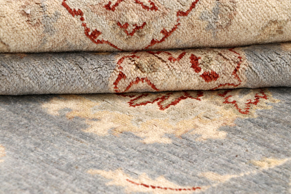 Light Slate Grey Ziegler 8' 11 x 11' 10 - No. 64899 - ALRUG Rug Store