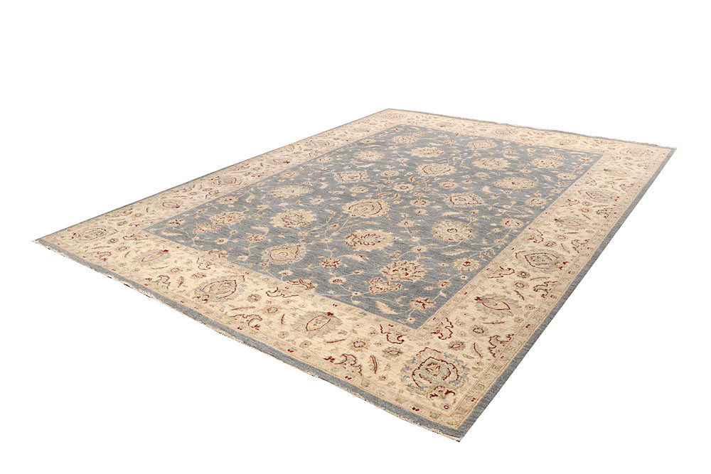 Light Slate Grey Ziegler 8' 11 x 11' 10 - No. 64899 - ALRUG Rug Store