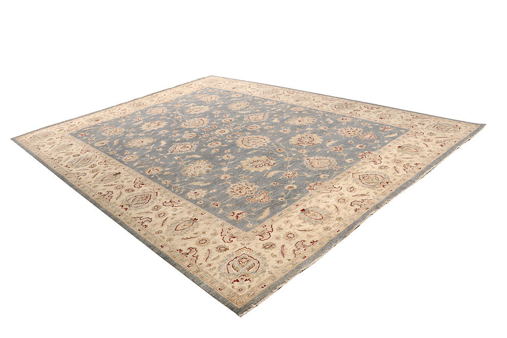 Light Slate Grey Ziegler 8' 11 x 11' 10 - No. 64899 - ALRUG Rug Store