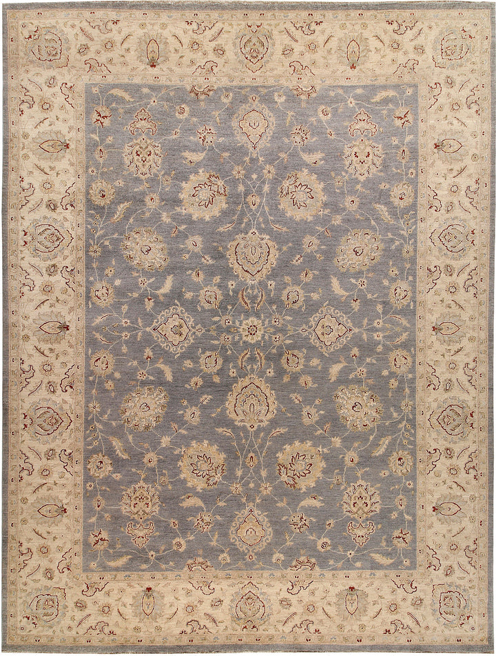 Light Slate Grey Ziegler 8' 11 x 11' 10 - No. 64899 - ALRUG Rug Store