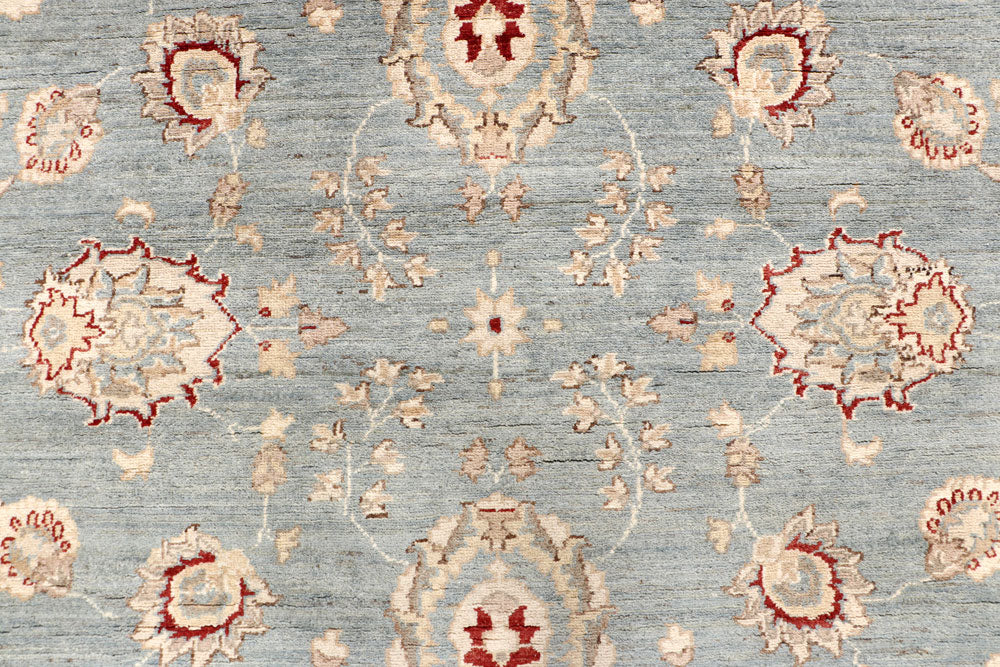 Light Slate Grey Ziegler 9' x 11' 6 - No. 64901 - ALRUG Rug Store