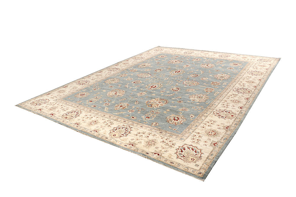 Light Slate Grey Ziegler 9' x 11' 6 - No. 64901 - ALRUG Rug Store
