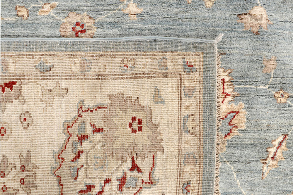 Light Slate Grey Ziegler 9' x 11' 6 - No. 64901 - ALRUG Rug Store