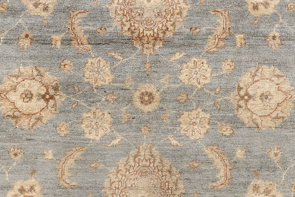 Light Slate Grey Ziegler 8' 8 x 11' 11 - No. 64903 - ALRUG Rug Store