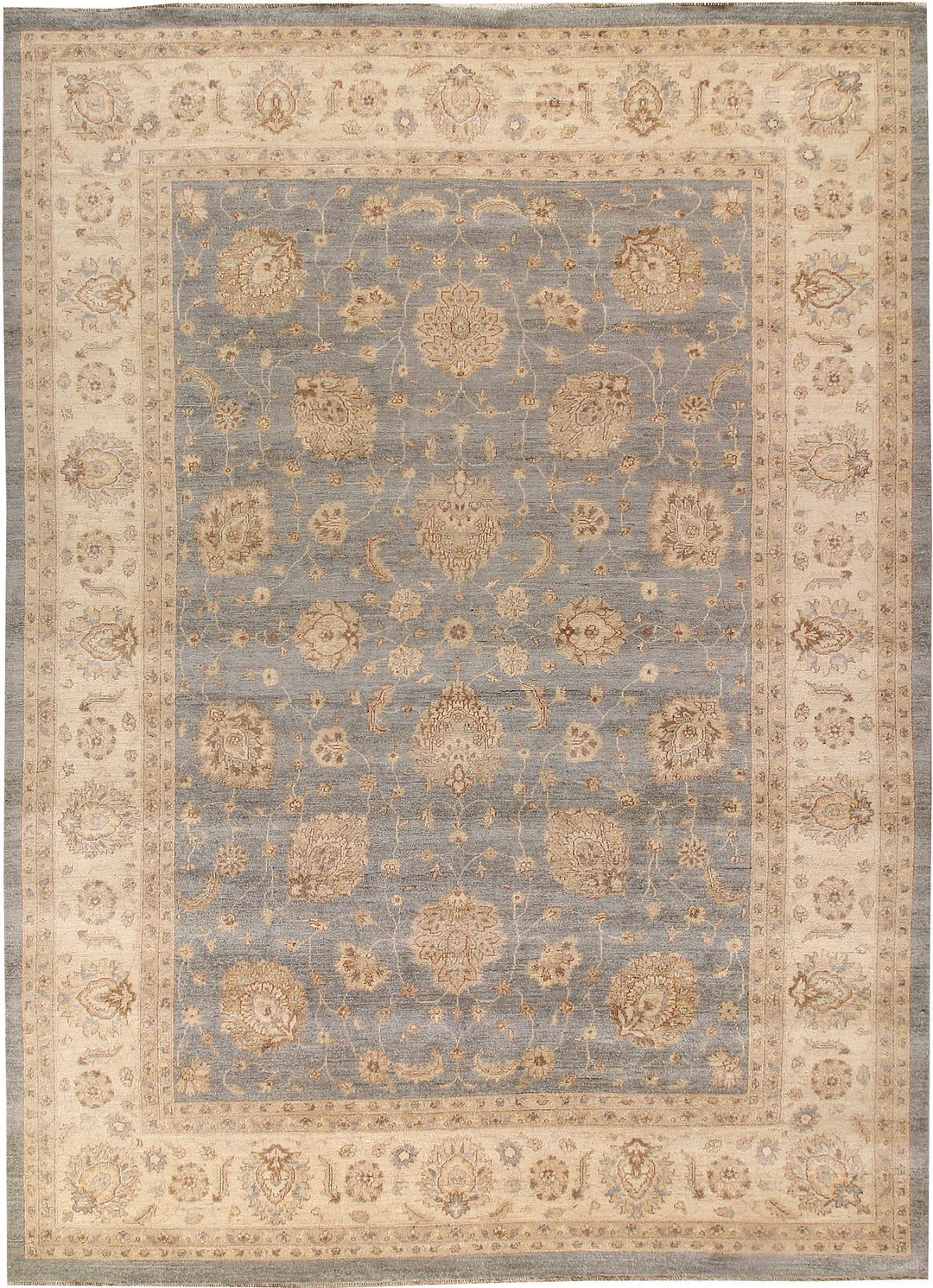 Light Slate Grey Ziegler 8' 8 x 11' 11 - No. 64903 - ALRUG Rug Store