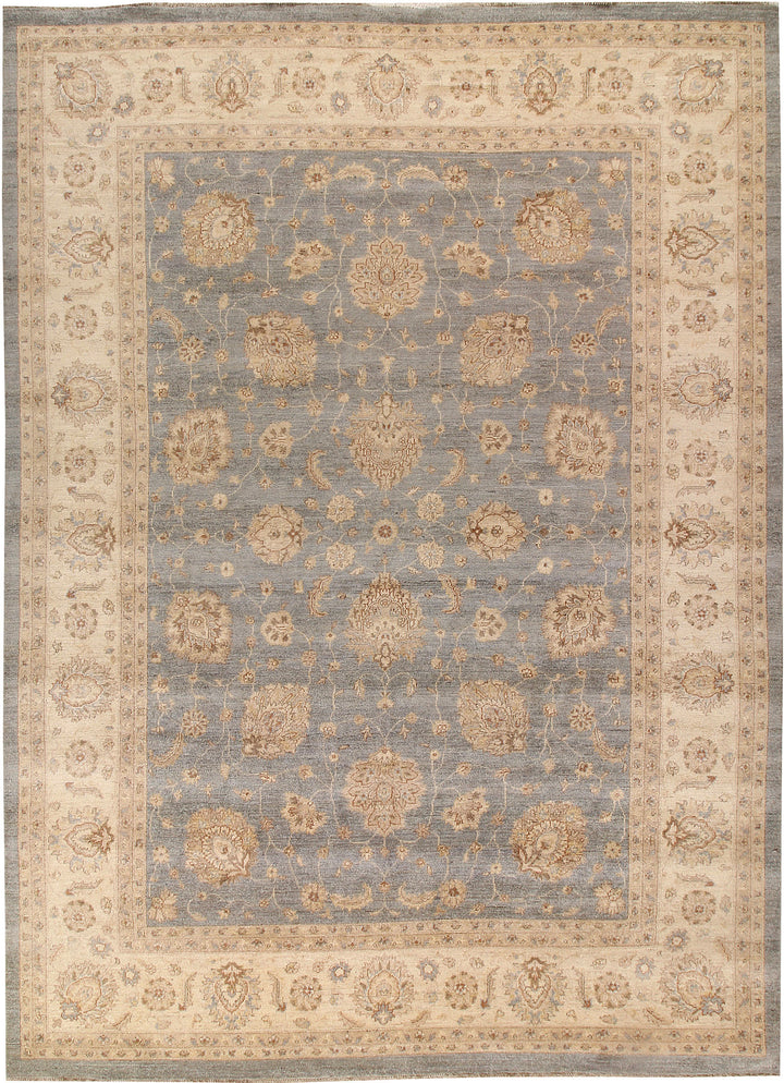 Light Slate Grey Ziegler 8' 8 x 11' 11 - No. 64903 - ALRUG Rug Store