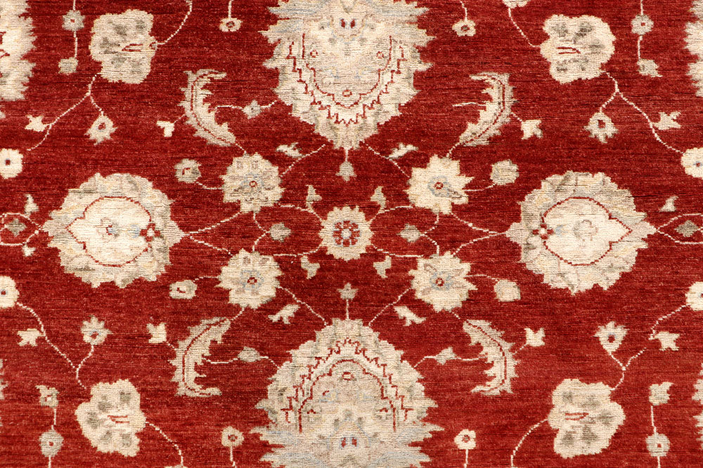 Dark Red Ziegler 9' 1 x 11' 10 - No. 64906 - ALRUG Rug Store