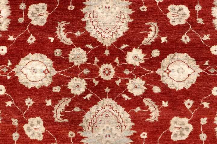 Dark Red Ziegler 9' 1 x 11' 10 - No. 64906 - ALRUG Rug Store