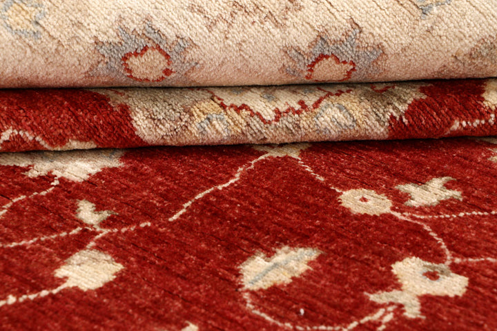 Dark Red Ziegler 9' 1 x 11' 10 - No. 64906 - ALRUG Rug Store