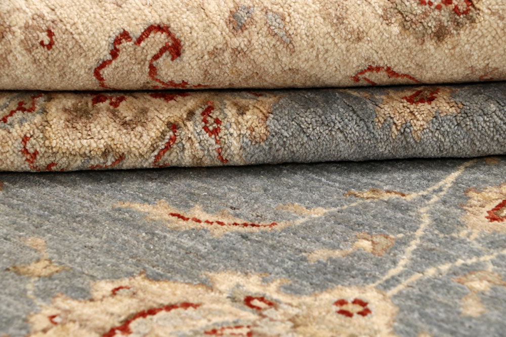 Light Slate Grey Ziegler 9' 1 x 11' 9 - No. 64908 - ALRUG Rug Store