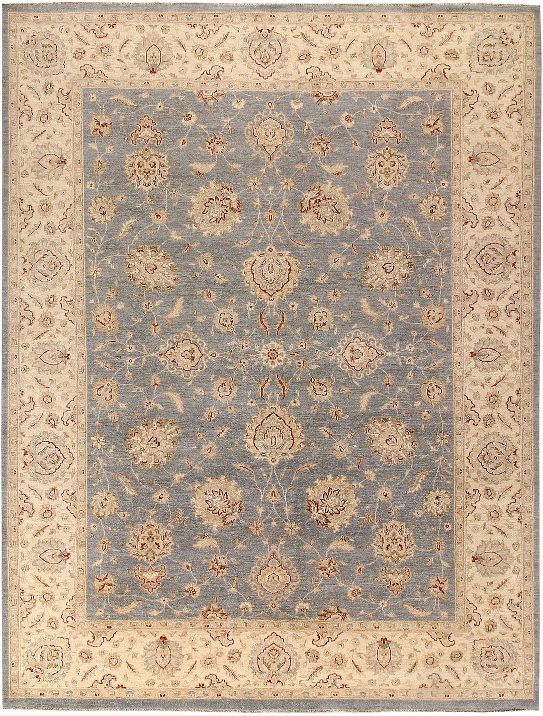 Light Slate Grey Ziegler 9' 1 x 11' 9 - No. 64908 - ALRUG Rug Store