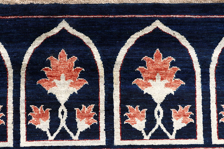 Dark Blue Ziegler 8' 11 x 11' 10 - No. 64909 - ALRUG Rug Store