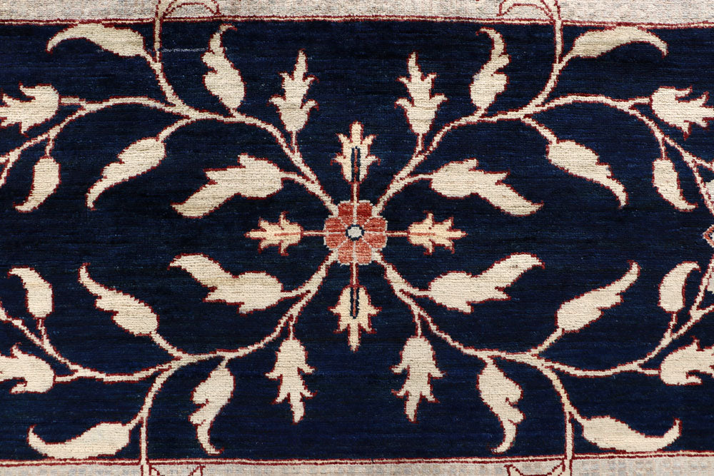 Dark Blue Ziegler 8' 11 x 11' 10 - No. 64909 - ALRUG Rug Store