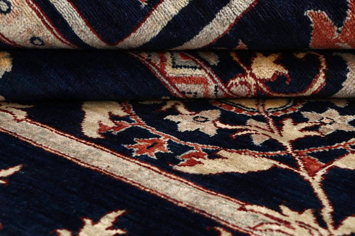 Dark Blue Ziegler 8' 11 x 11' 10 - No. 64909 - ALRUG Rug Store