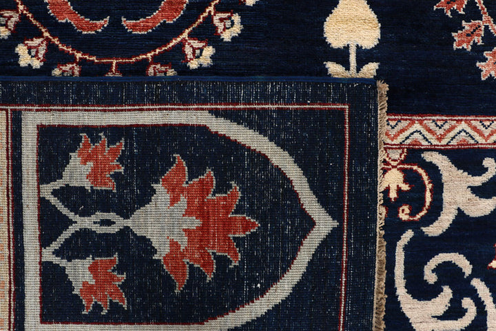 Dark Blue Ziegler 8' 11 x 11' 10 - No. 64909 - ALRUG Rug Store