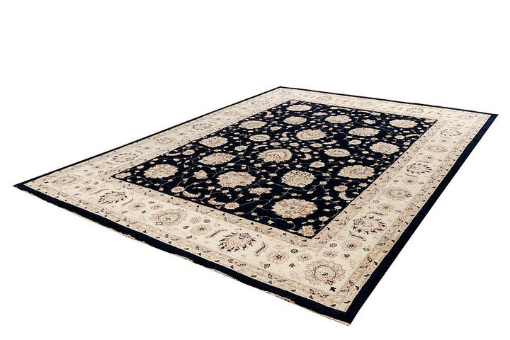 Dark Blue Ziegler 8' 8 x 11' 11 - No. 64911 - ALRUG Rug Store