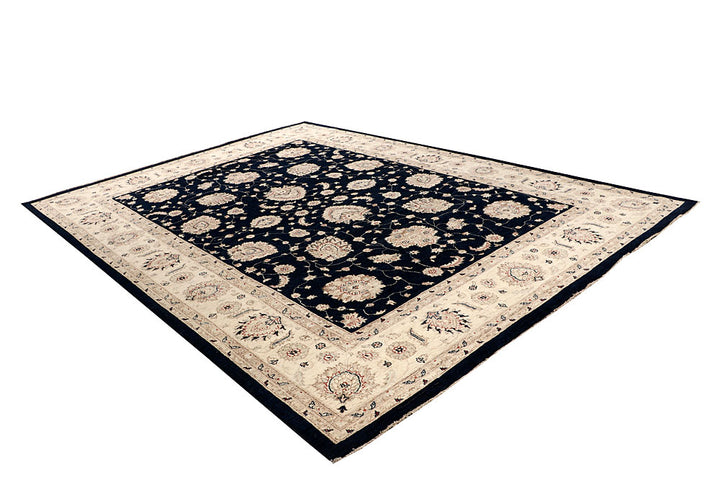 Dark Blue Ziegler 8' 8 x 11' 11 - No. 64911 - ALRUG Rug Store