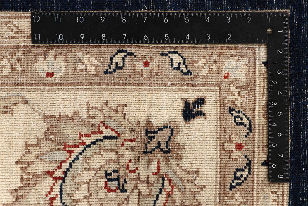 Dark Blue Ziegler 8' 8 x 11' 11 - No. 64911 - ALRUG Rug Store