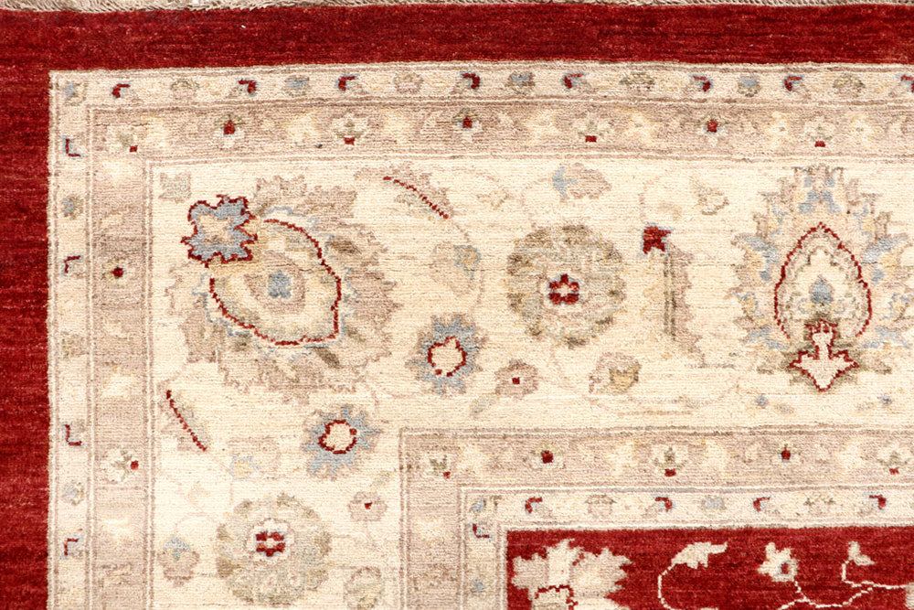 Dark Red Ziegler 9' 1 x 11' 10 - No. 64912 - ALRUG Rug Store