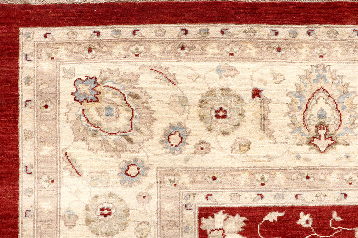 Dark Red Ziegler 9' 1 x 11' 10 - No. 64912 - ALRUG Rug Store