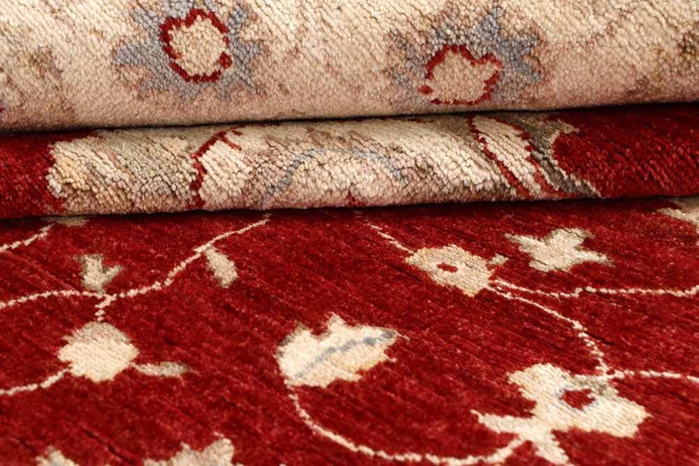 Dark Red Ziegler 9' 1 x 11' 10 - No. 64912 - ALRUG Rug Store