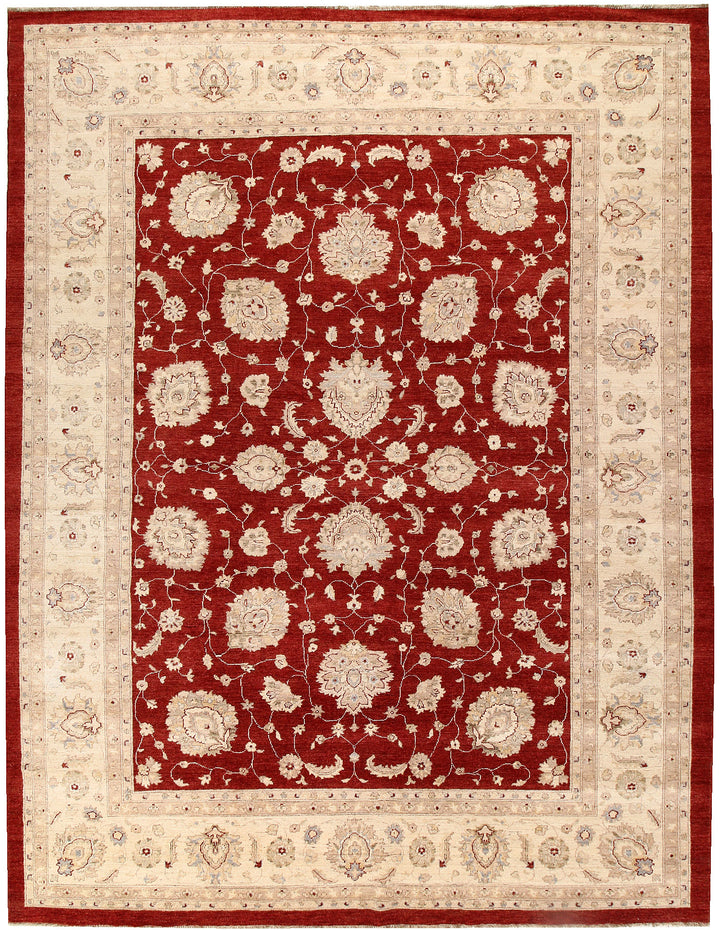 Dark Red Ziegler 9' 1 x 11' 10 - No. 64912 - ALRUG Rug Store