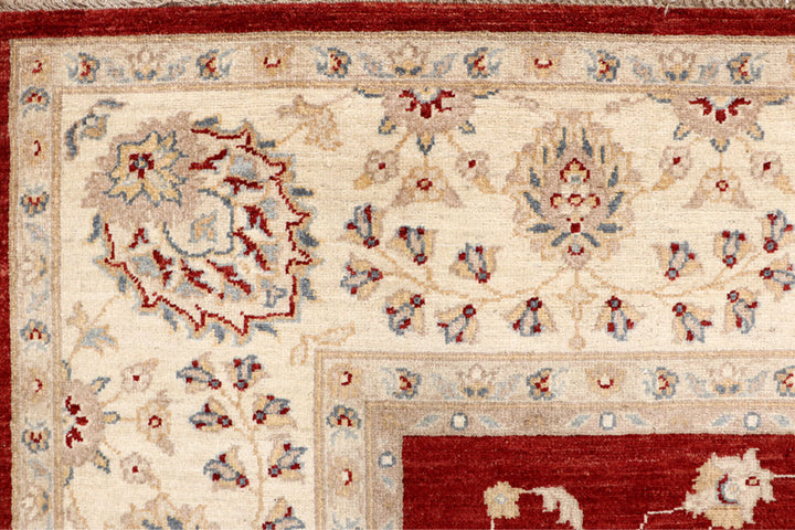 Dark Red Ziegler 8' 10 x 11' 7 - No. 64916 - ALRUG Rug Store