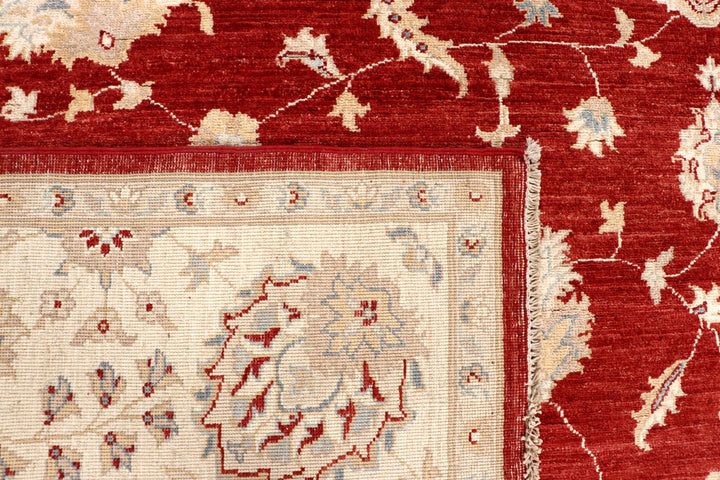 Dark Red Ziegler 8' 10 x 11' 7 - No. 64916 - ALRUG Rug Store