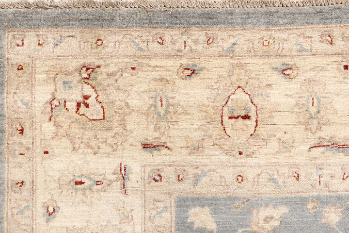 Light Slate Grey Ziegler 9' x 11' 10 - No. 64917 - ALRUG Rug Store