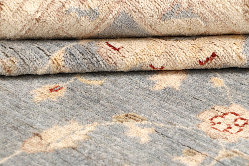 Light Slate Grey Ziegler 9' x 11' 10 - No. 64917 - ALRUG Rug Store