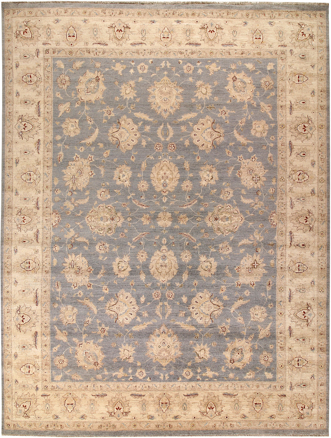Light Slate Grey Ziegler 9' x 11' 10 - No. 64917 - ALRUG Rug Store
