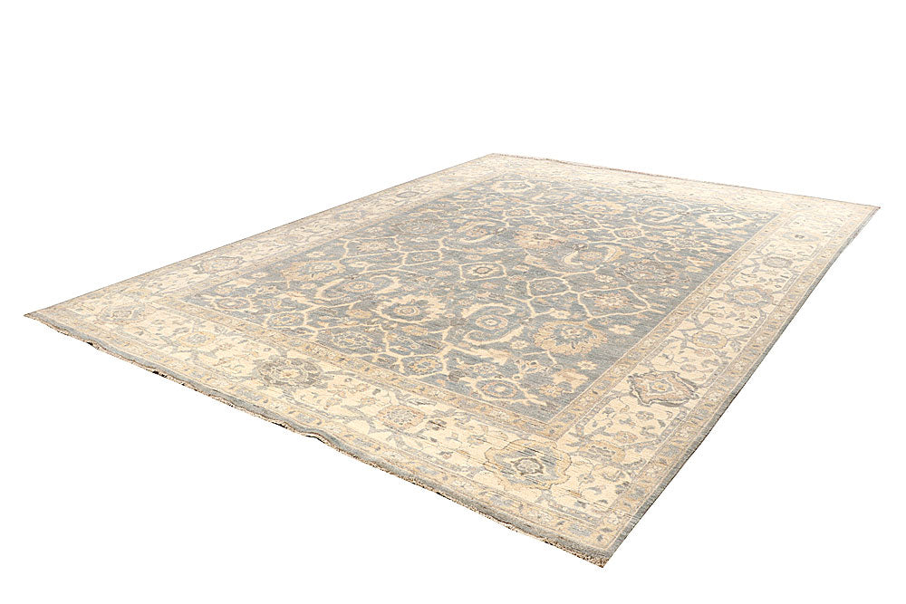 Dark Grey Ziegler 9' 1 x 12' 2 - No. 64919 - ALRUG Rug Store