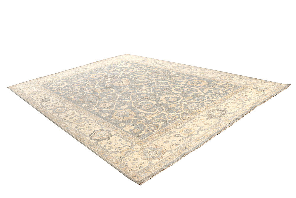 Dark Grey Ziegler 9' 1 x 12' 2 - No. 64919 - ALRUG Rug Store