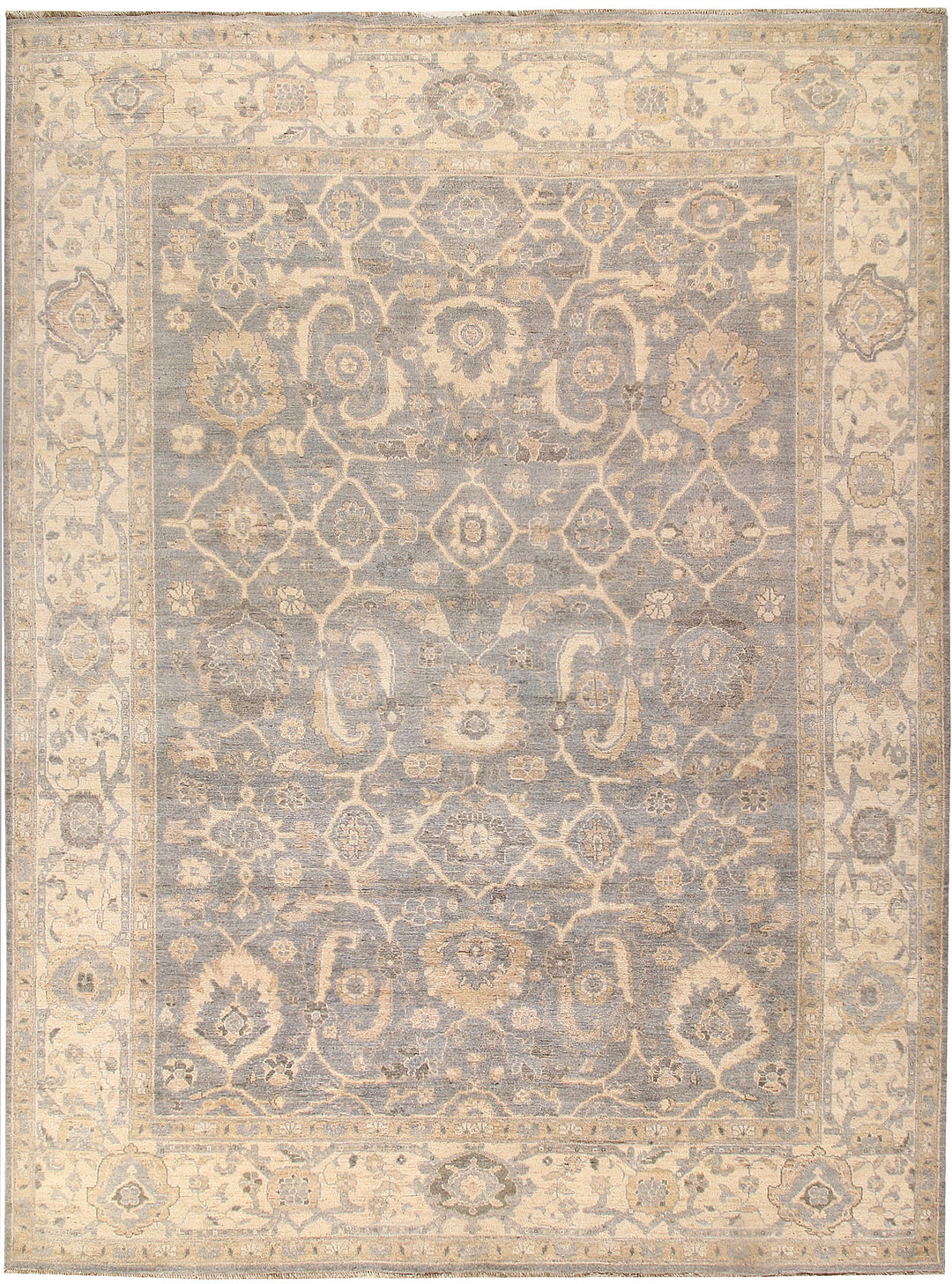 Dark Grey Ziegler 9' 1 x 12' 2 - No. 64919 - ALRUG Rug Store