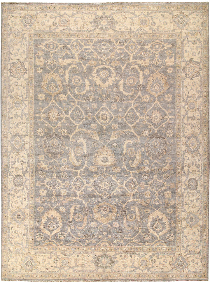 Dark Grey Ziegler 9' 1 x 12' 2 - No. 64919 - ALRUG Rug Store