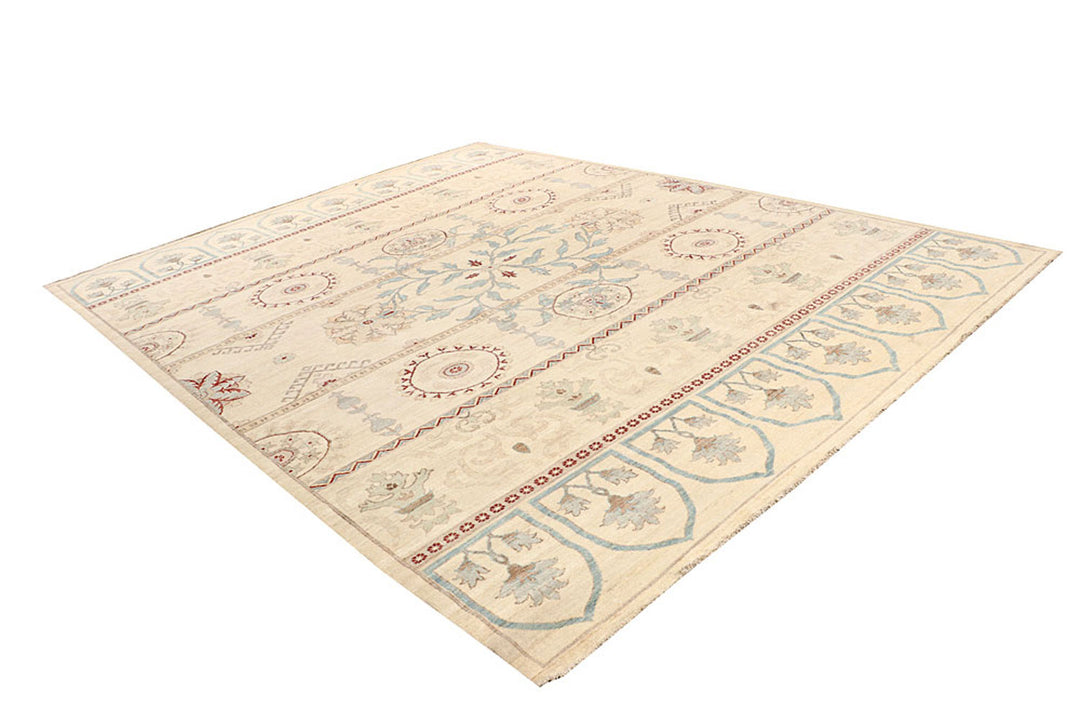 Blanched Almond Ziegler 9'  1" x 11'  10" - No. QA15744